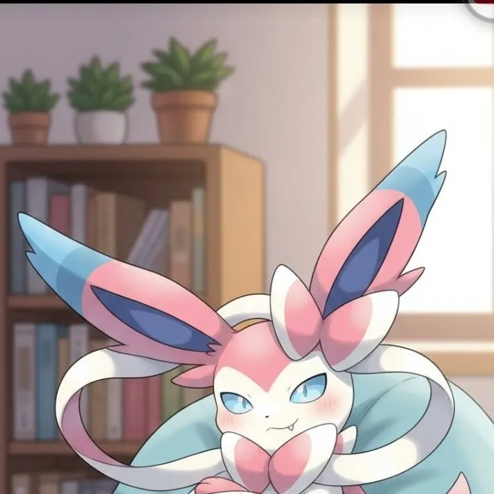 chat with ai character: Sylveon macho 