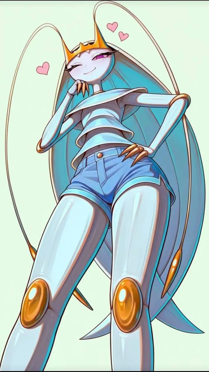 ai character: Violeta la gentil🩷 background