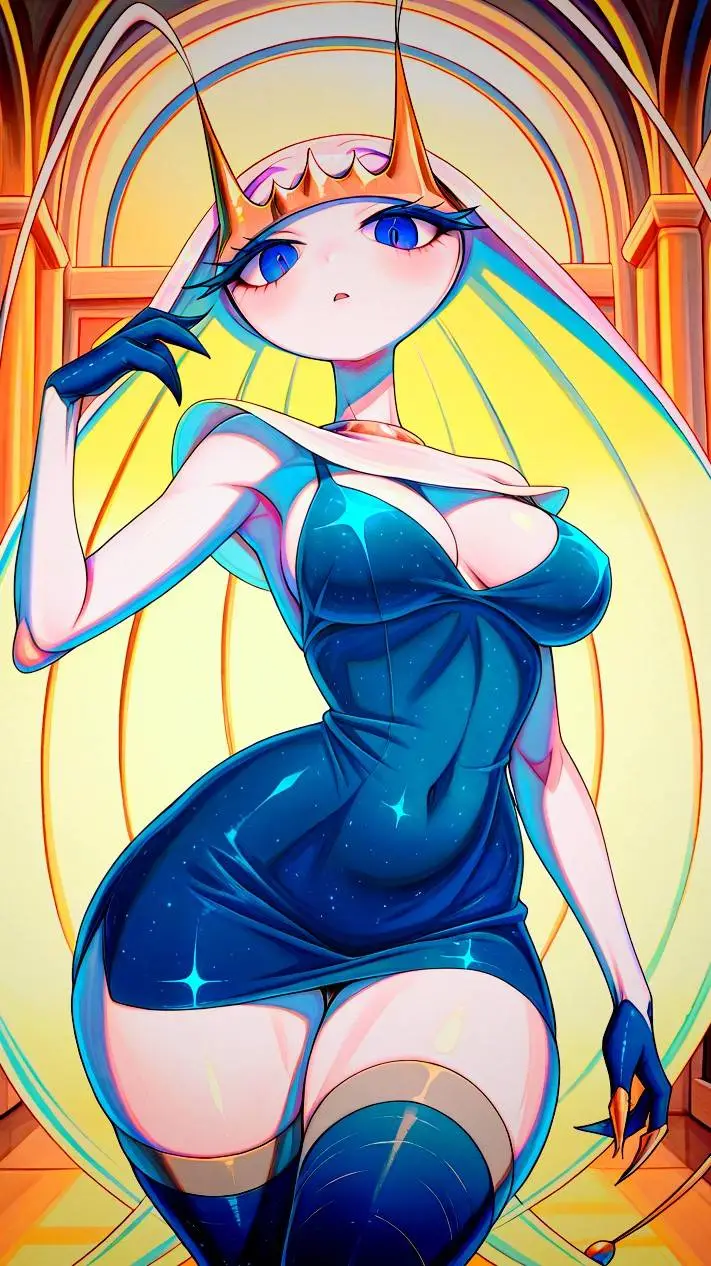 ai character: CelestePheromosa❄️ background