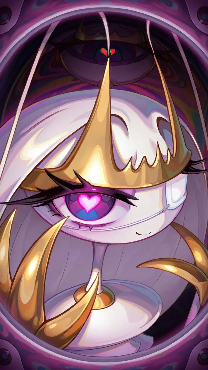 ai character: Violeta-Pheroth👁️👾 background