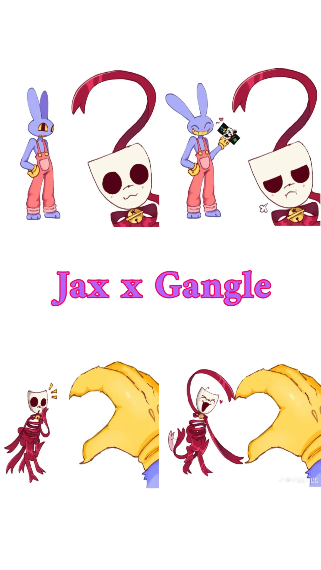 ai character: Jax x Gangle 4 background