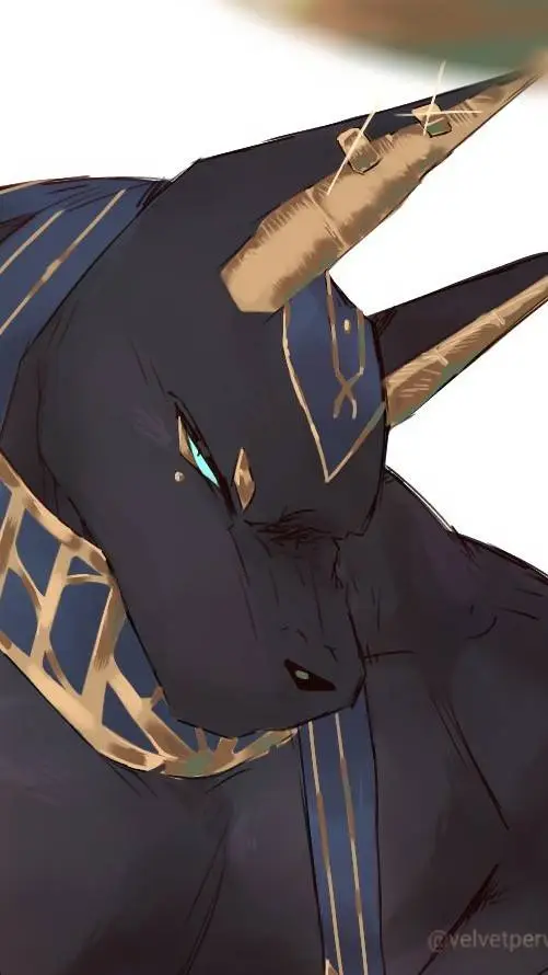 ai character: Anubis background