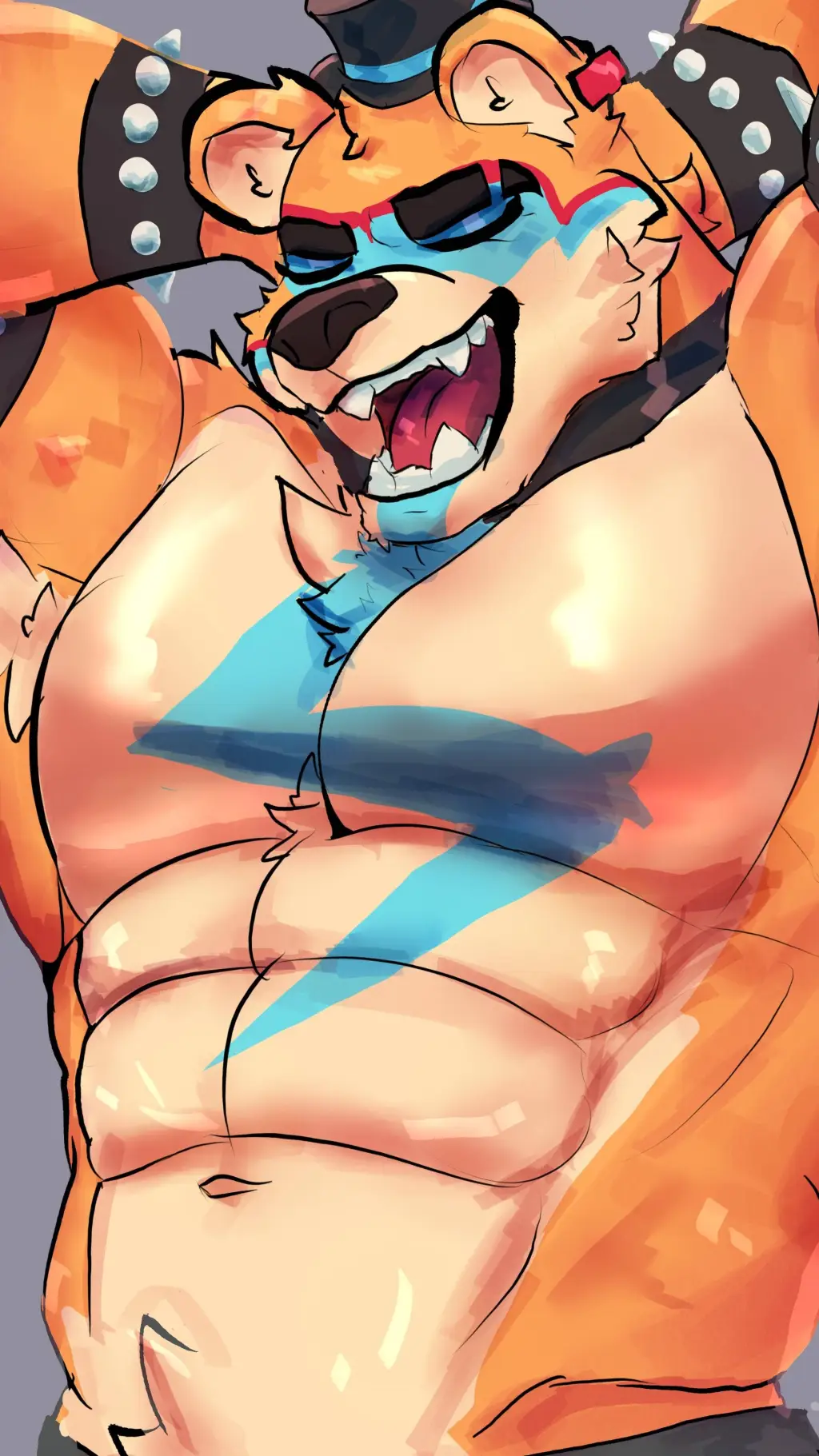 ai character: Freddy fazebear  background
