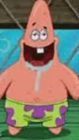 ai character: PATRICK 🤑 background