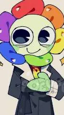 ai character: Dandy 😁 background