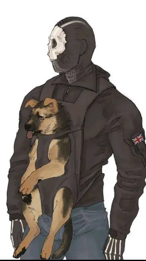 ai character: simon Riley (cod) background