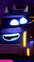 ai character: Big rig bam background