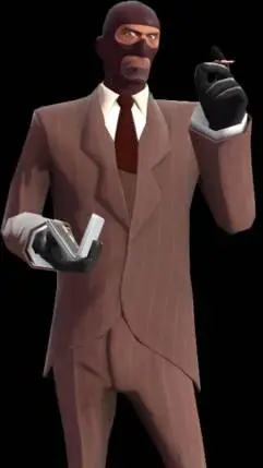 ai character: spy tf2  background