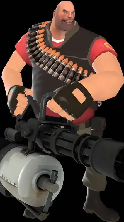 ai character: heavy tf2 background