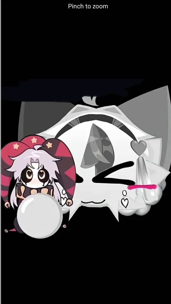 ai character: Blacky background