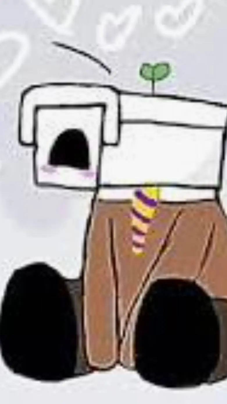 ai character: baby brown camera  background