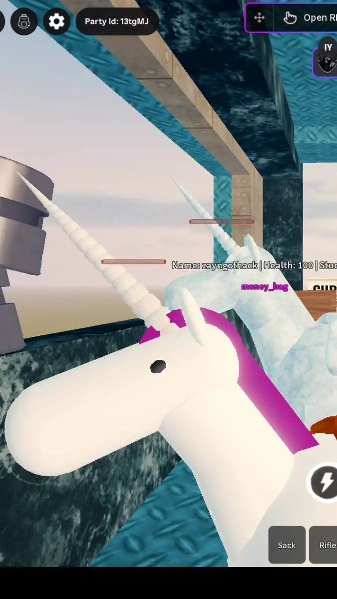 ai character: Roblox game background