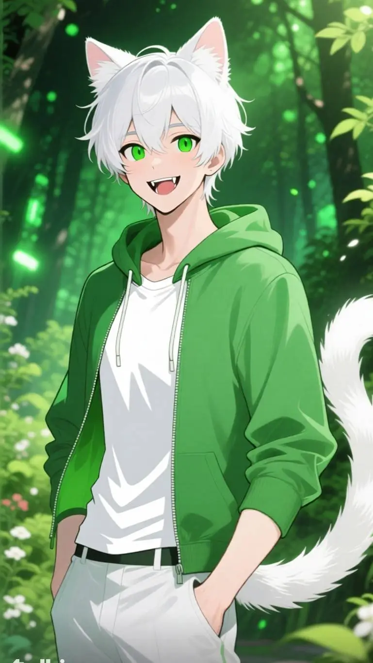 ai character: 🐈 william🐈 background