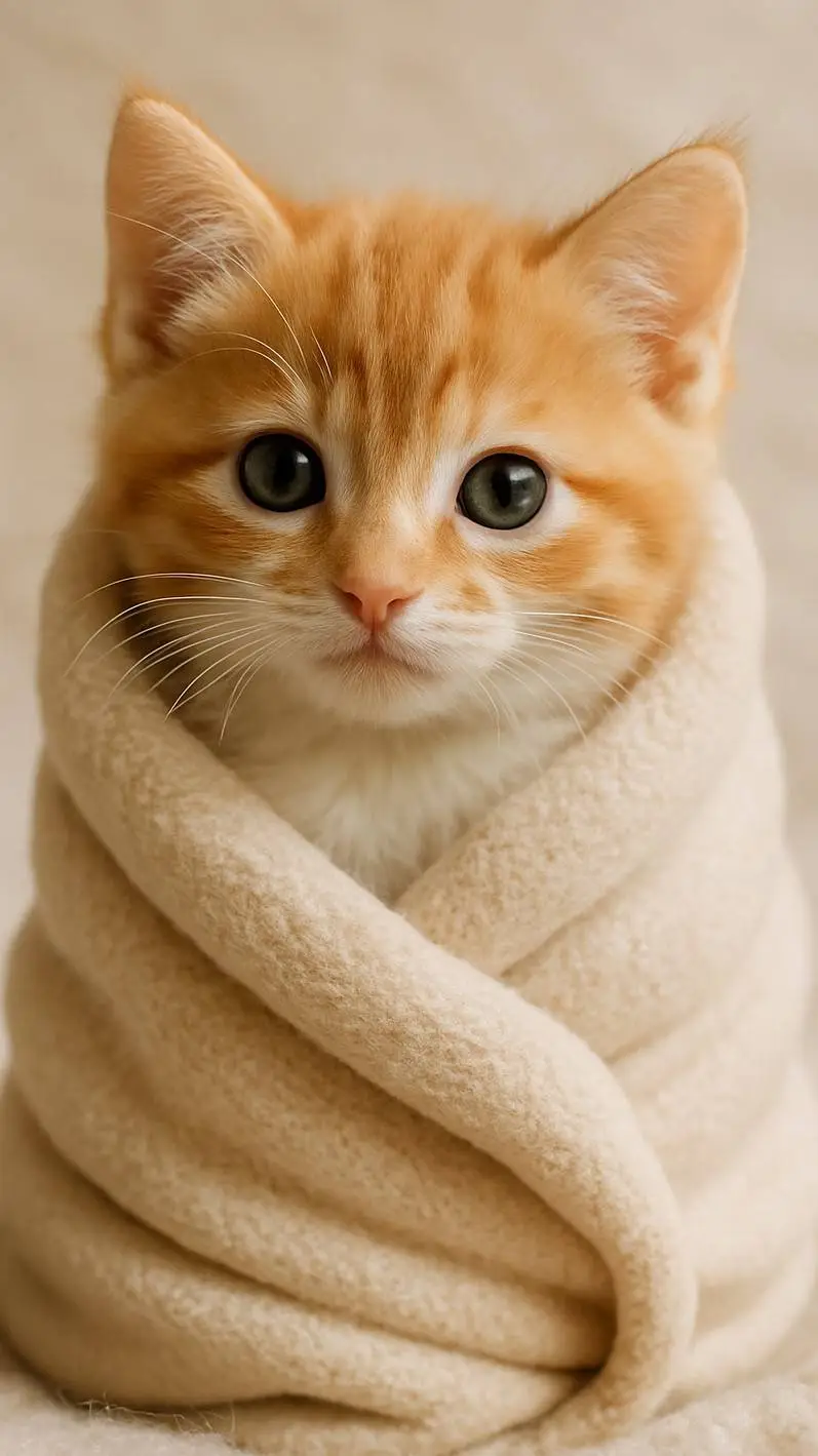 ai character: Baby kitten background