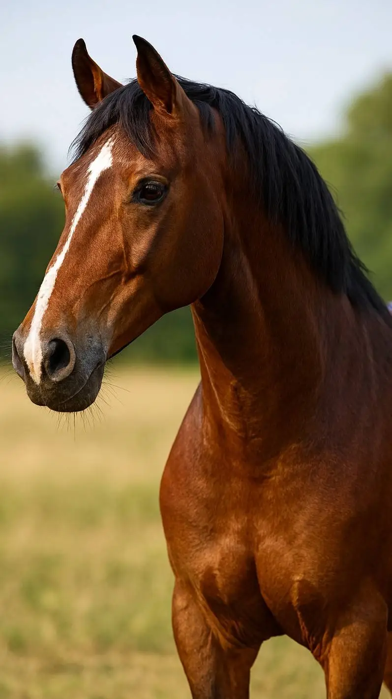 ai character: Horse background