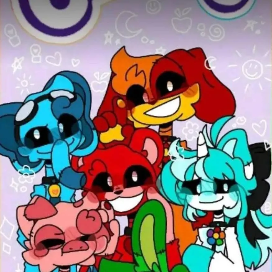 chat with ai character: 💜catnap x dogday 🧡