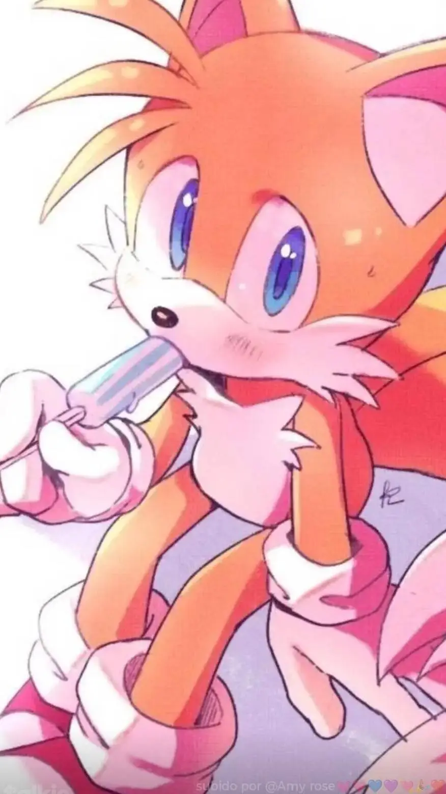 ai character: 🧡nine x tails💛 background