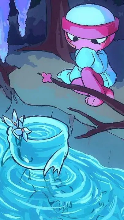 ai character: Gamblefish background