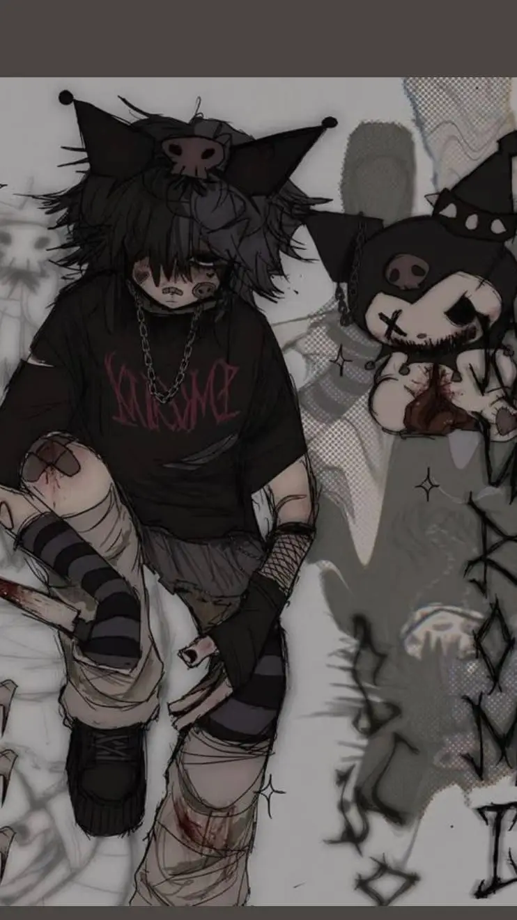 ai character: KUROMI'S BROTHER background