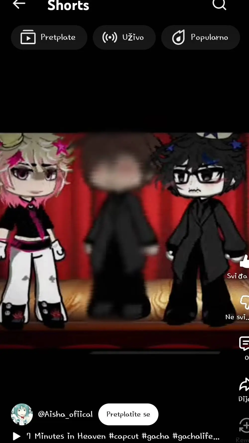 ai character: gacha highschool background