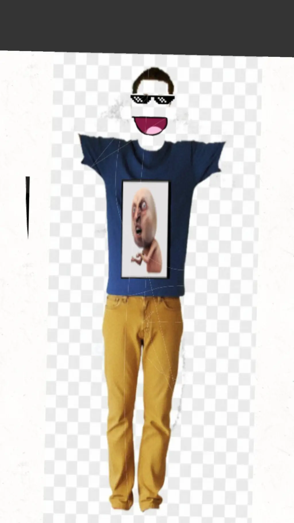 ai character: kevin background