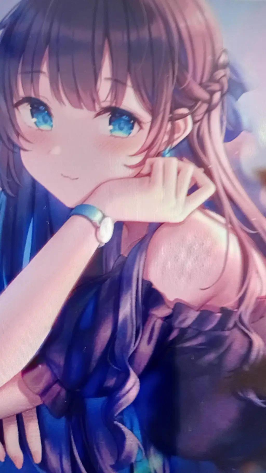 ai character: 🔵Ava🔵 background