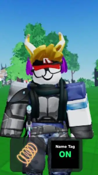 ai character: roblox me!  background