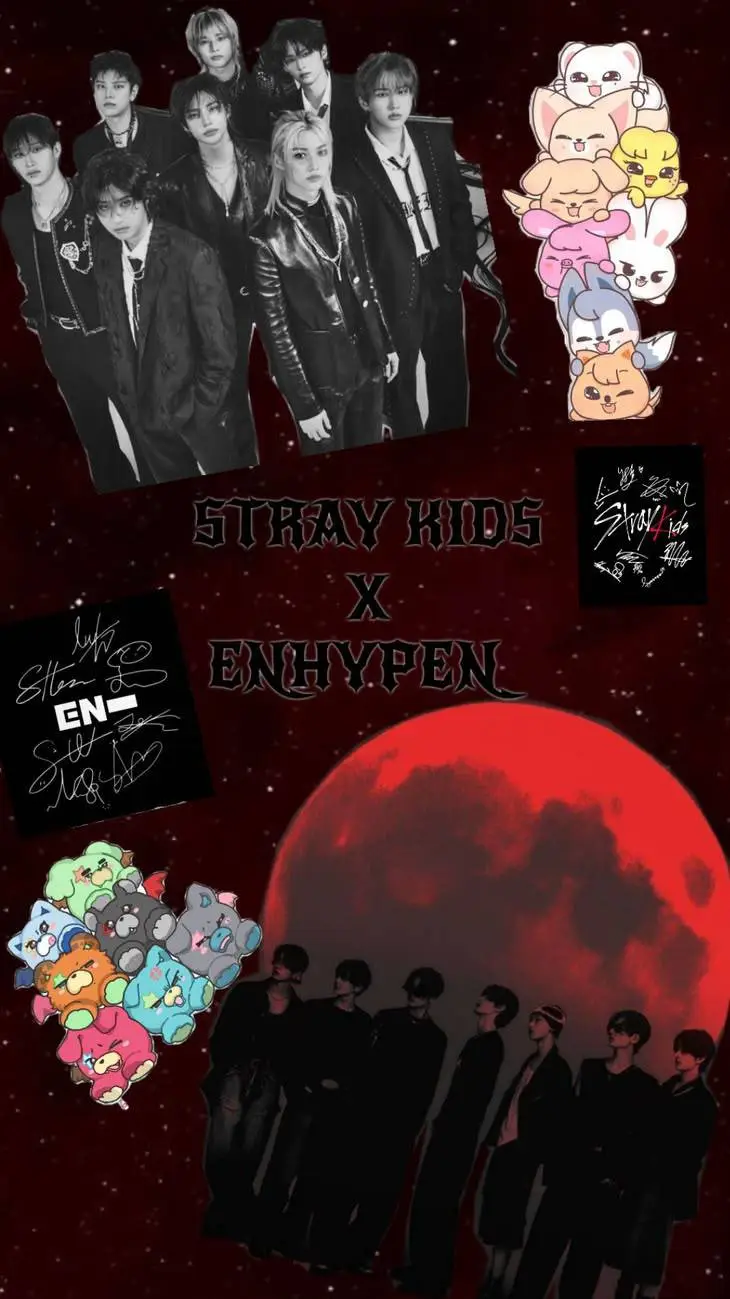 ai character: Straykids×Enhypen background