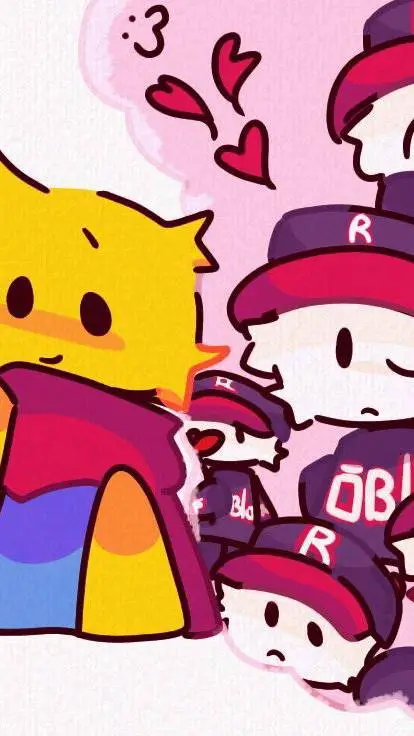 ai character: noob experiment☑️⭐ background