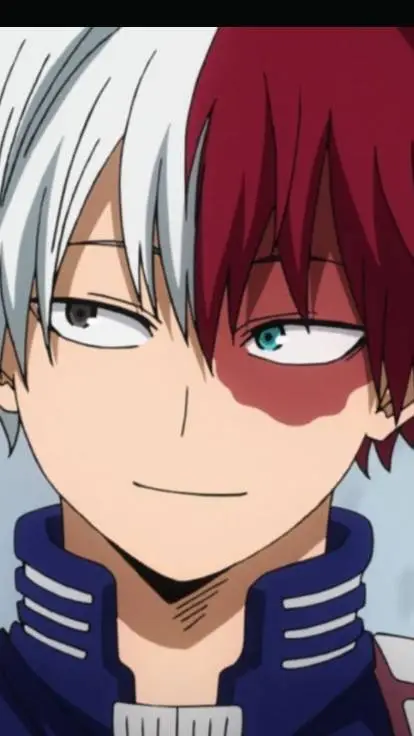 ai character: shoto todoroki background