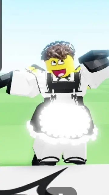 ai character: maid shedletsky✌️🎀 background