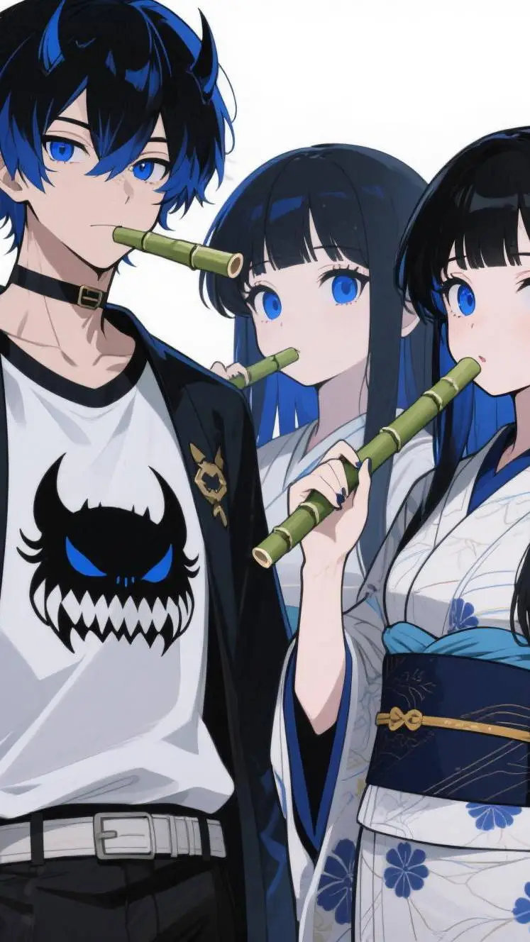 ai character: raiven dan mikana  background