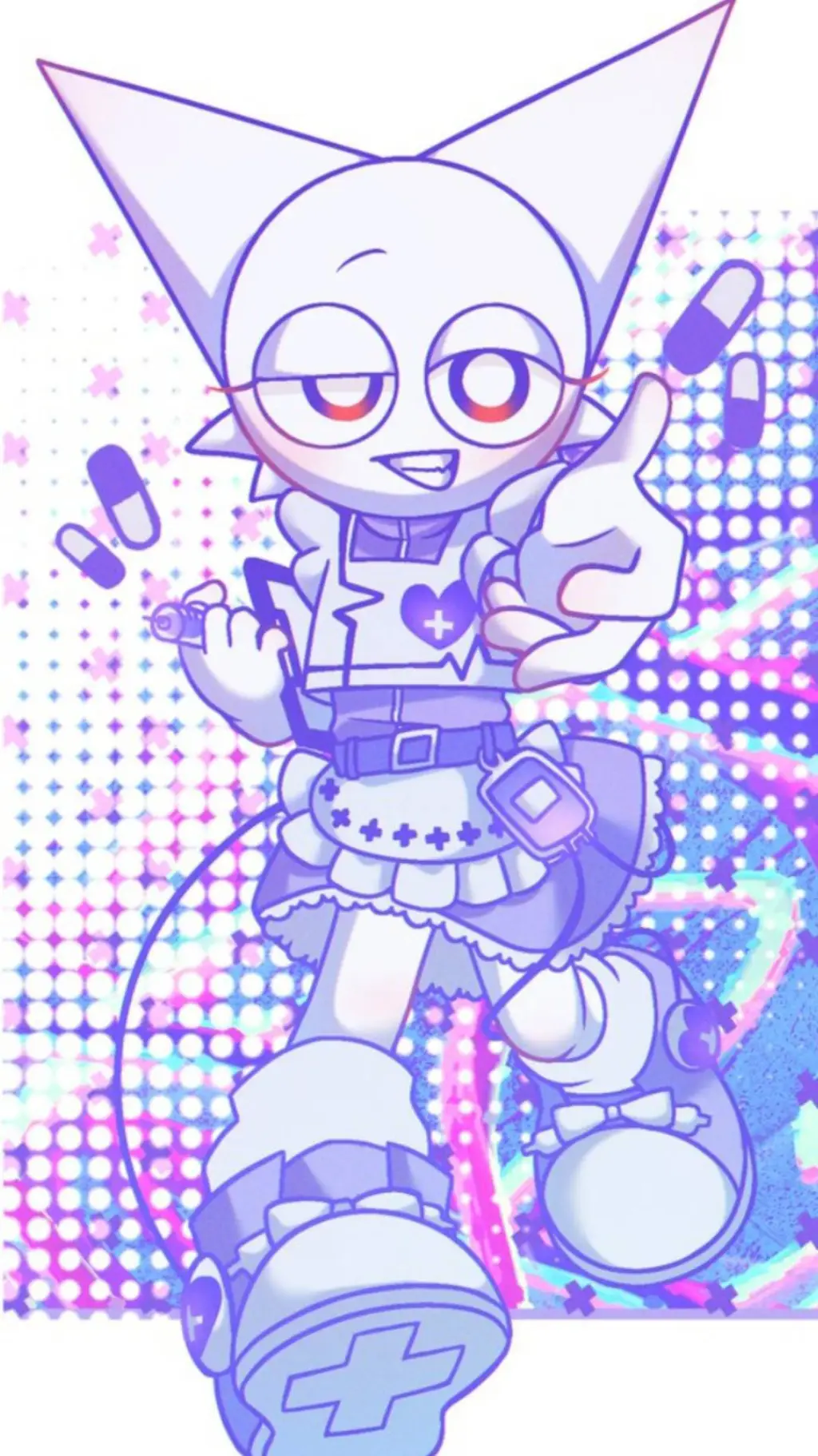 ai character: Sprunki OC'S background
