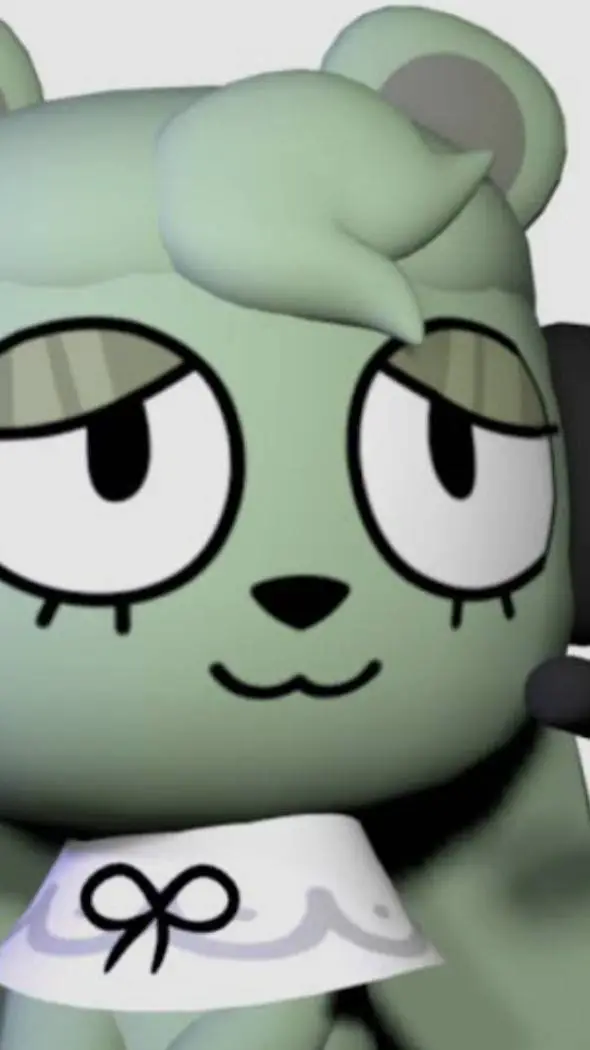 ai character: Matcha background