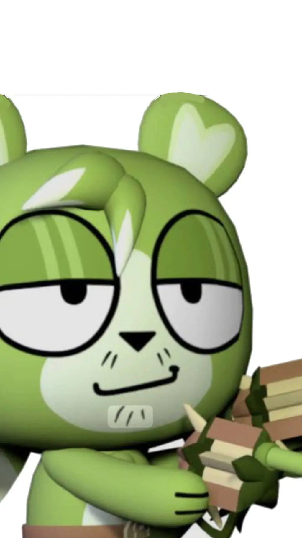 ai character: Okra background