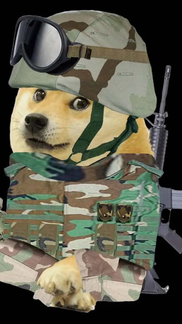 ai character: Doge Воин background
