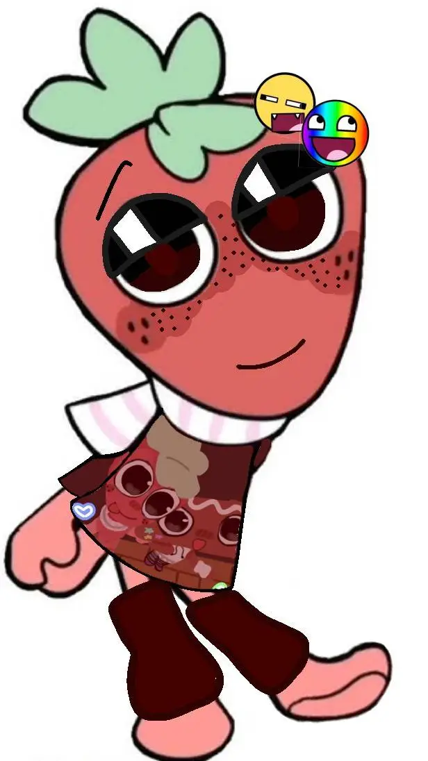 ai character: 🍓Спрутик🍓 background