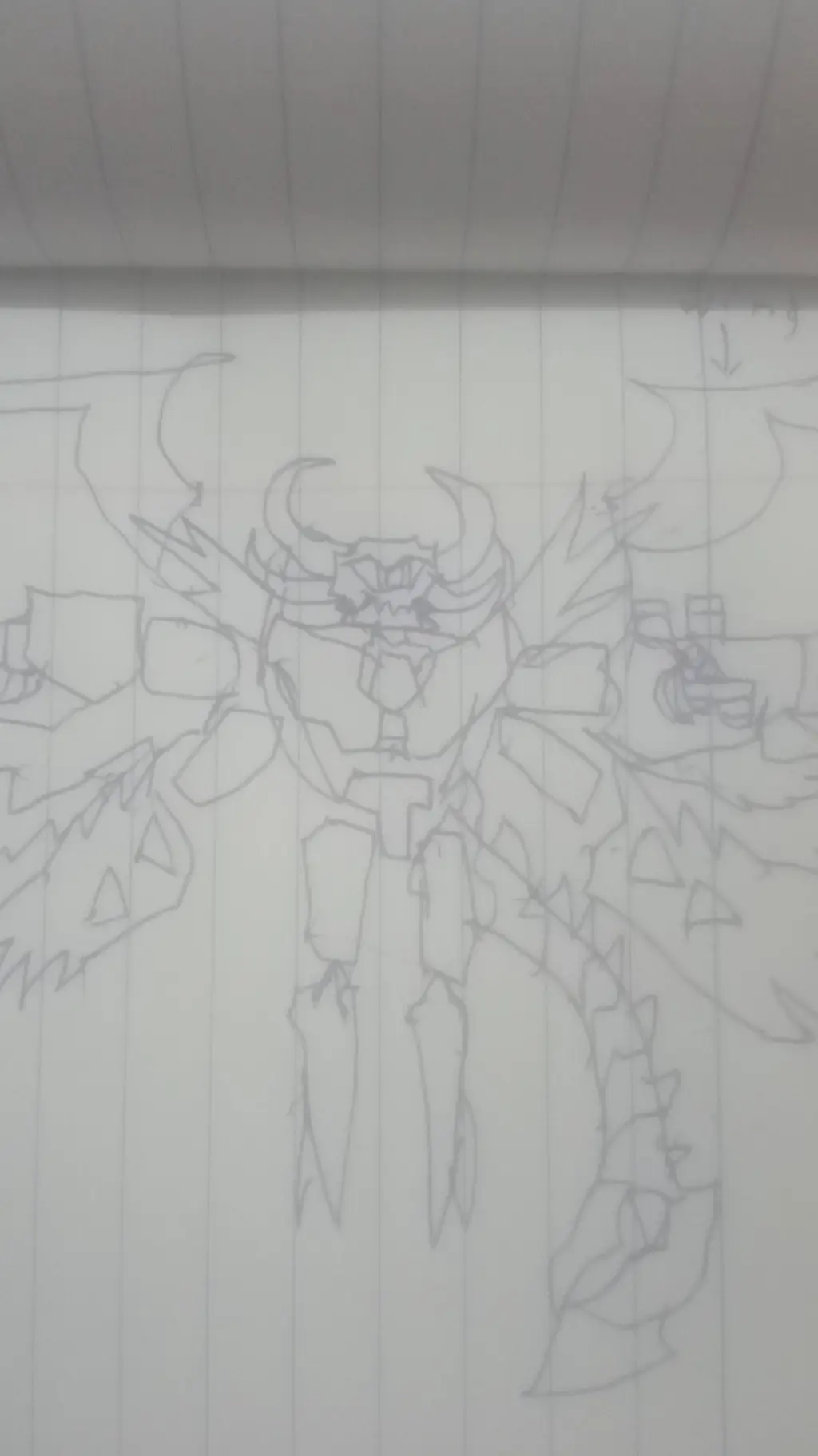 ai character: New ancient​coloss background