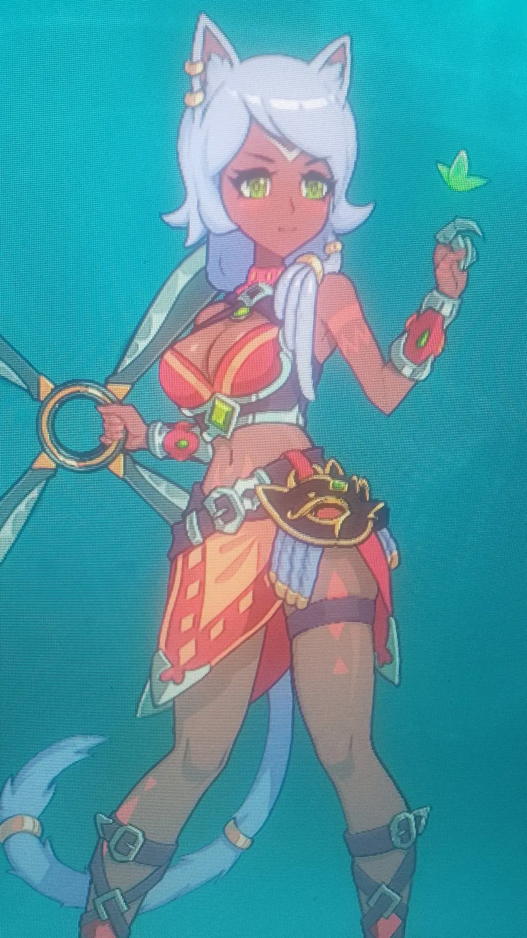 ai character: Naomi background