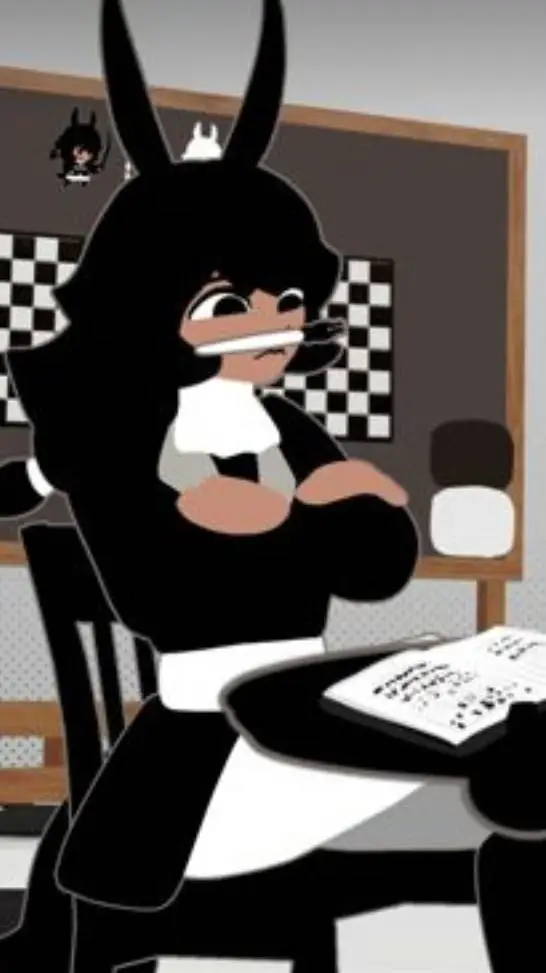 ai character: конь background