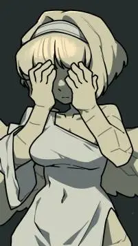 ai character: статуя background