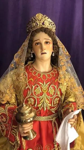 ai character: MAria magdalena background
