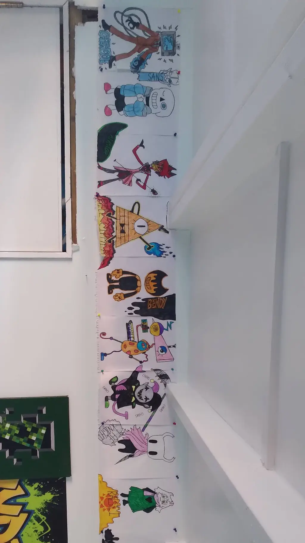 ai character: IRL Classroom  background