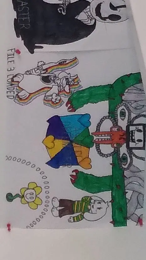 ai character: Undertale background
