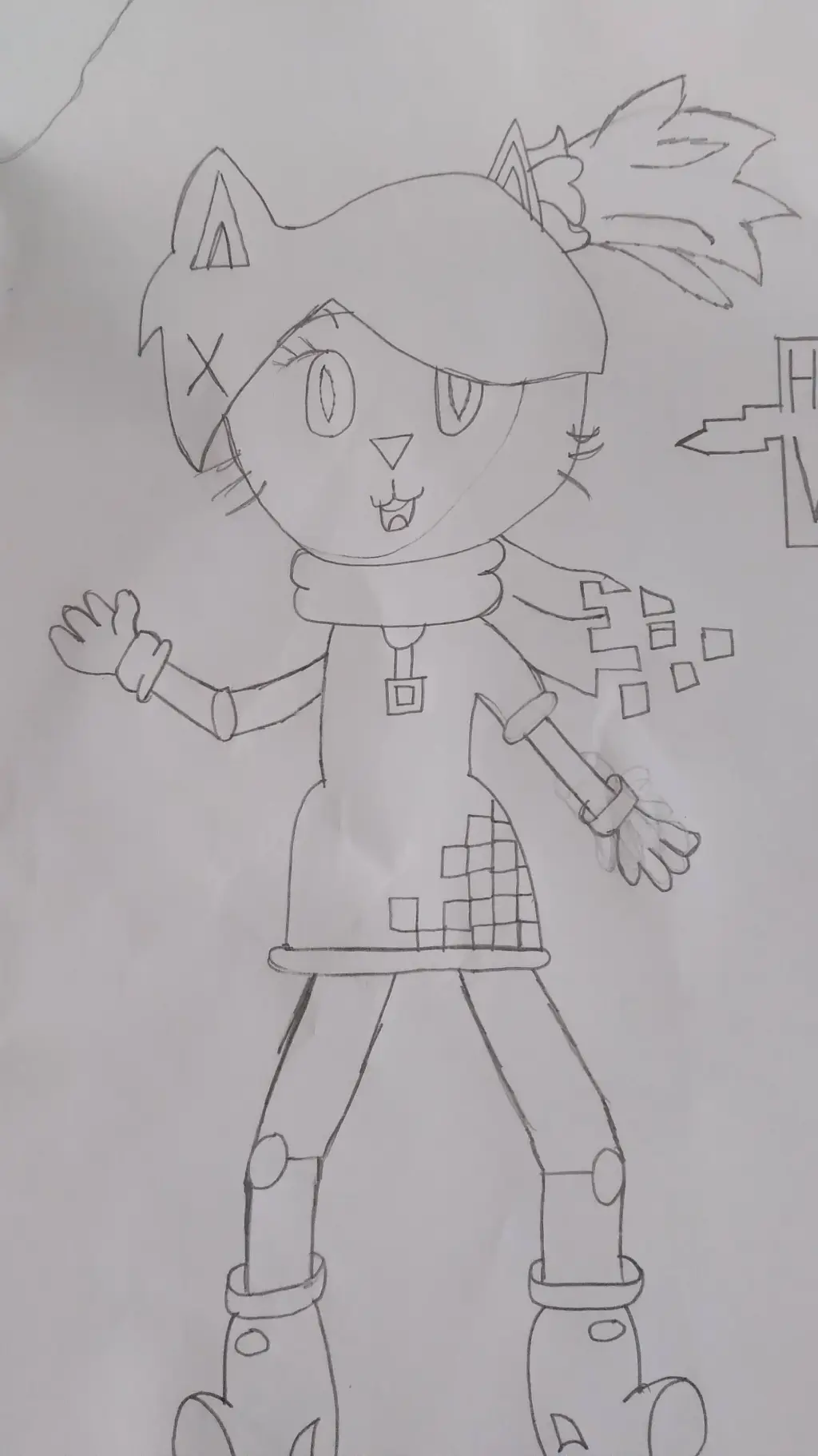 ai character: GameOverse beach background