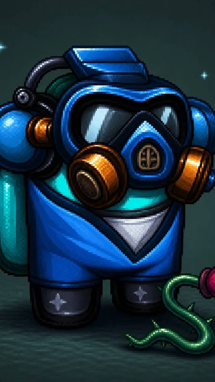 ai character: Among Us Show background