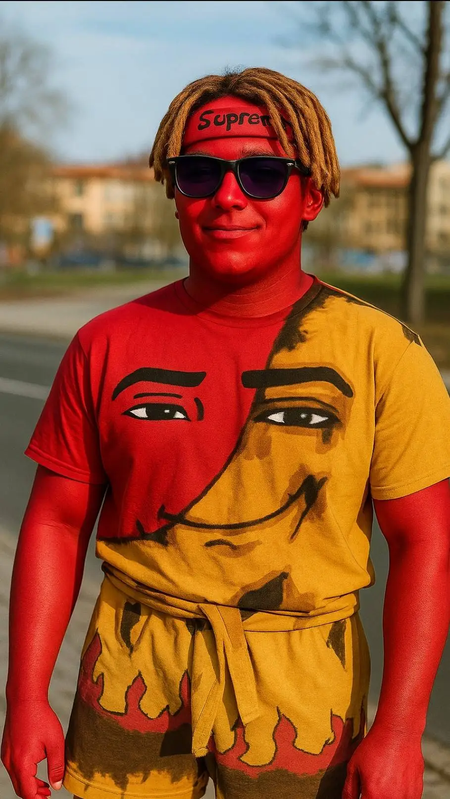 ai character: robloxer background
