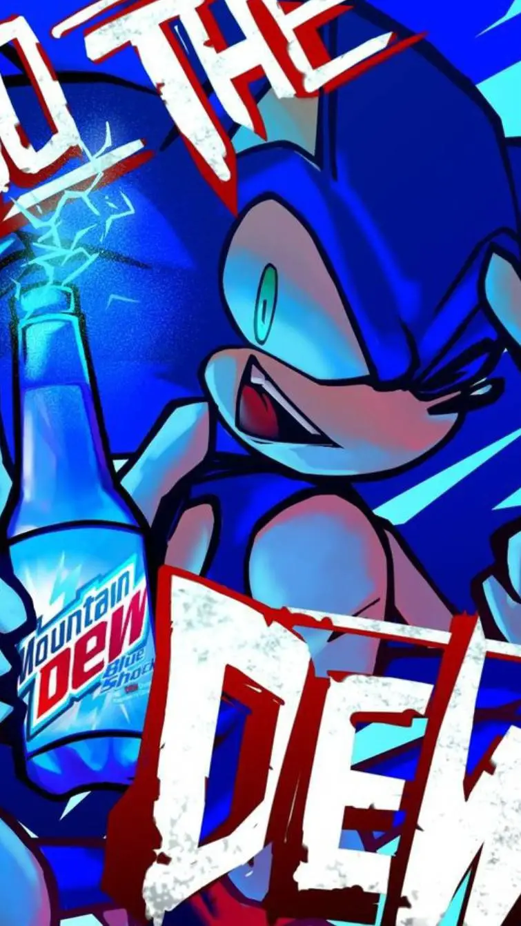 ai character: Sonic the hedgehog background