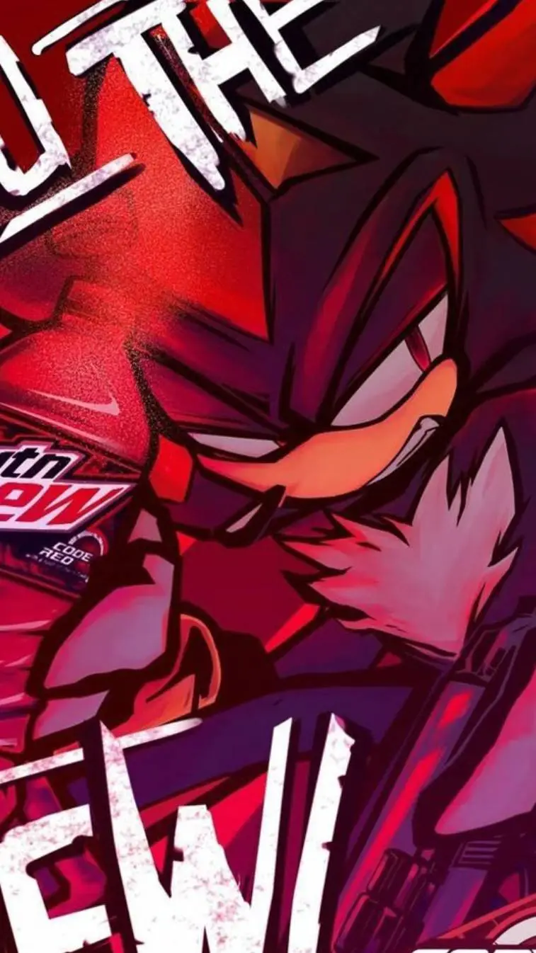 ai character: Shadow the hedgeho background