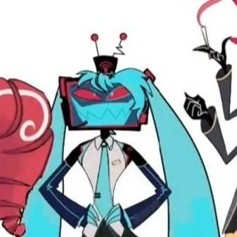 chat with ai character: Vox miku? 🤨